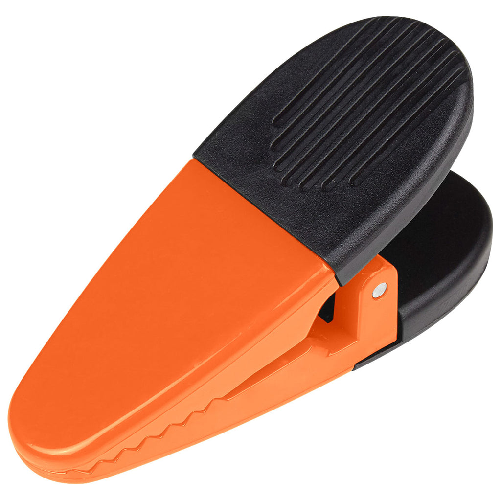 Hit Solid Orange/Black Alligator Clip