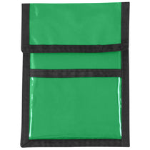 Hit Kelly Green Nylon Neck Wallet Badge Holder