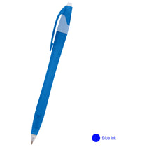 Hit Translucent Blue/Blue Ink Dart Pen