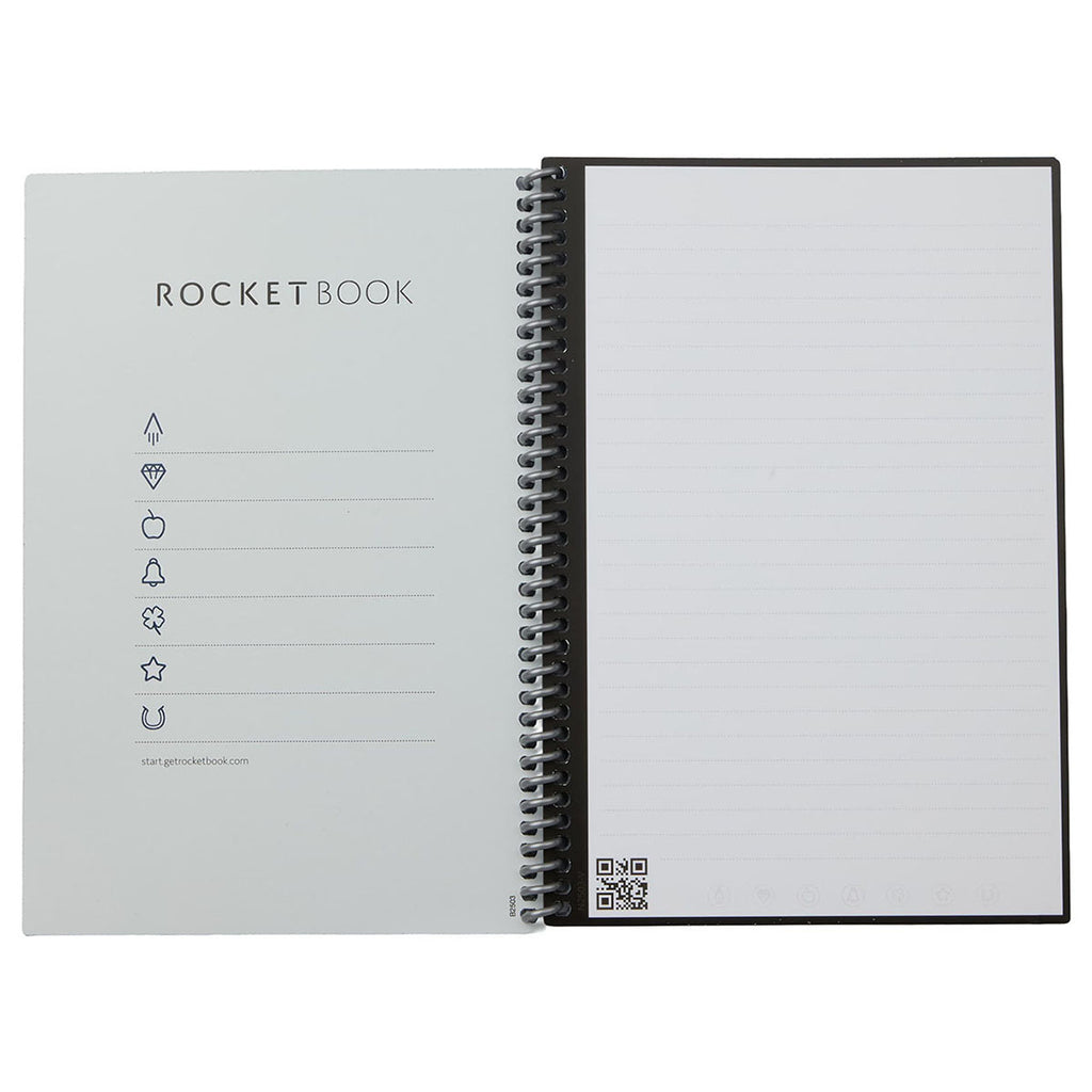 Rocketbook Black Core Executive Notebook Set
