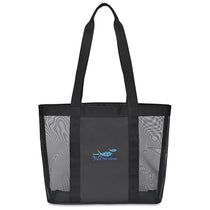 Gemline Black Mesh Tote Bag