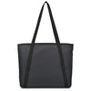 Gemline Black Repeat Lite Recycled Poly Tote