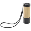 Gemline Black/Fresh Bamboo Mini LED Bamboo Flashlight