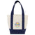 Gemline True Navy Mini Canvas Tote