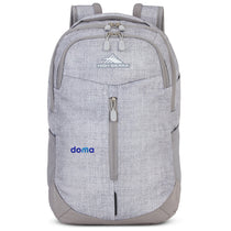 High Sierra Silver Heather Swerve Pro Laptop Backpack