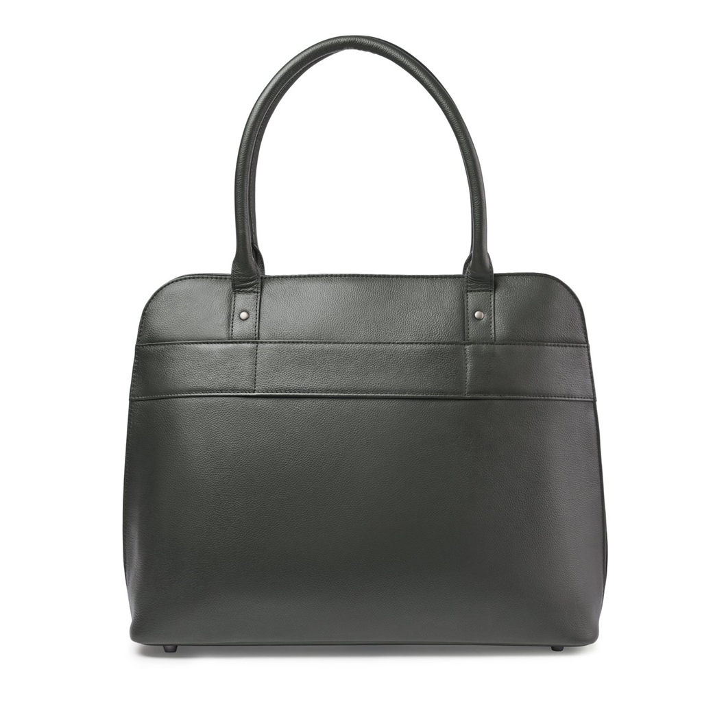 Samsonite Black Leather Laptop Tote