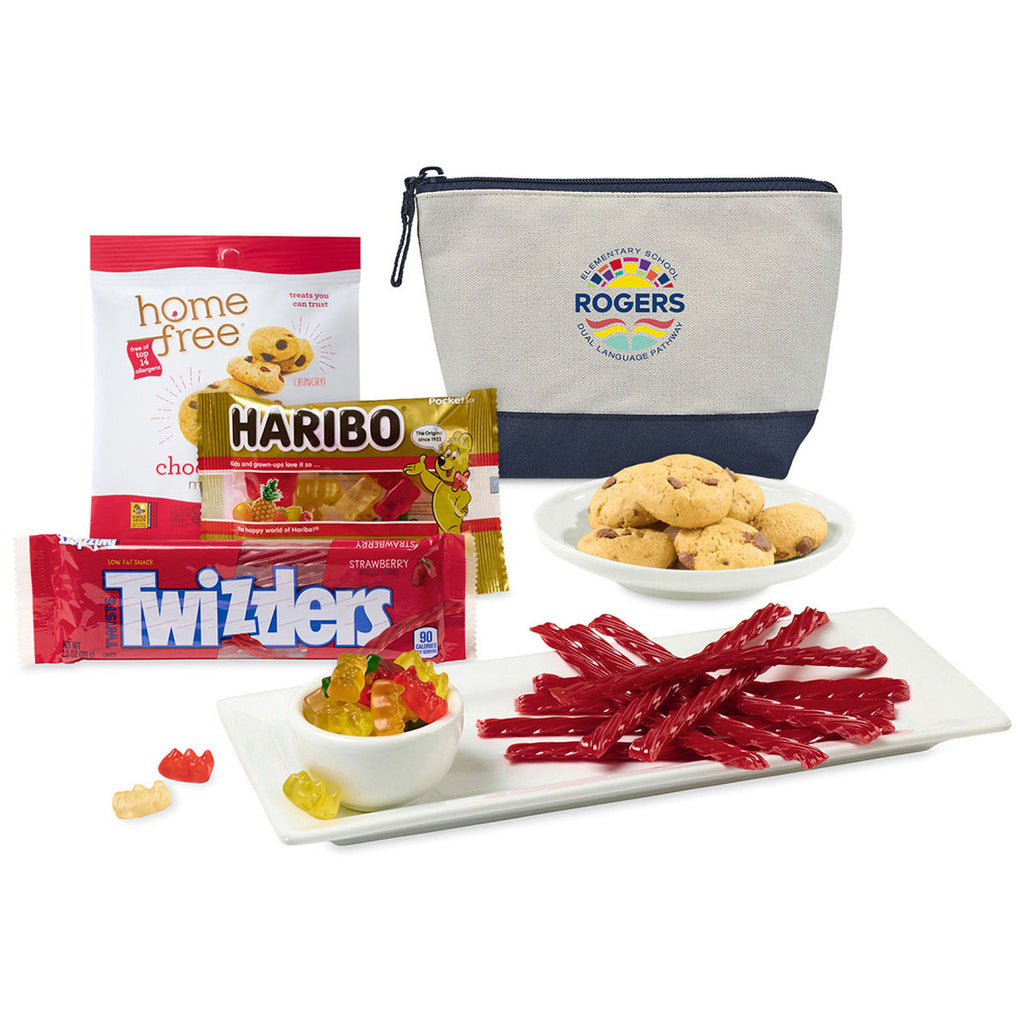 Gourmet Expressions True Navy Treatlandia Goodies Pouch