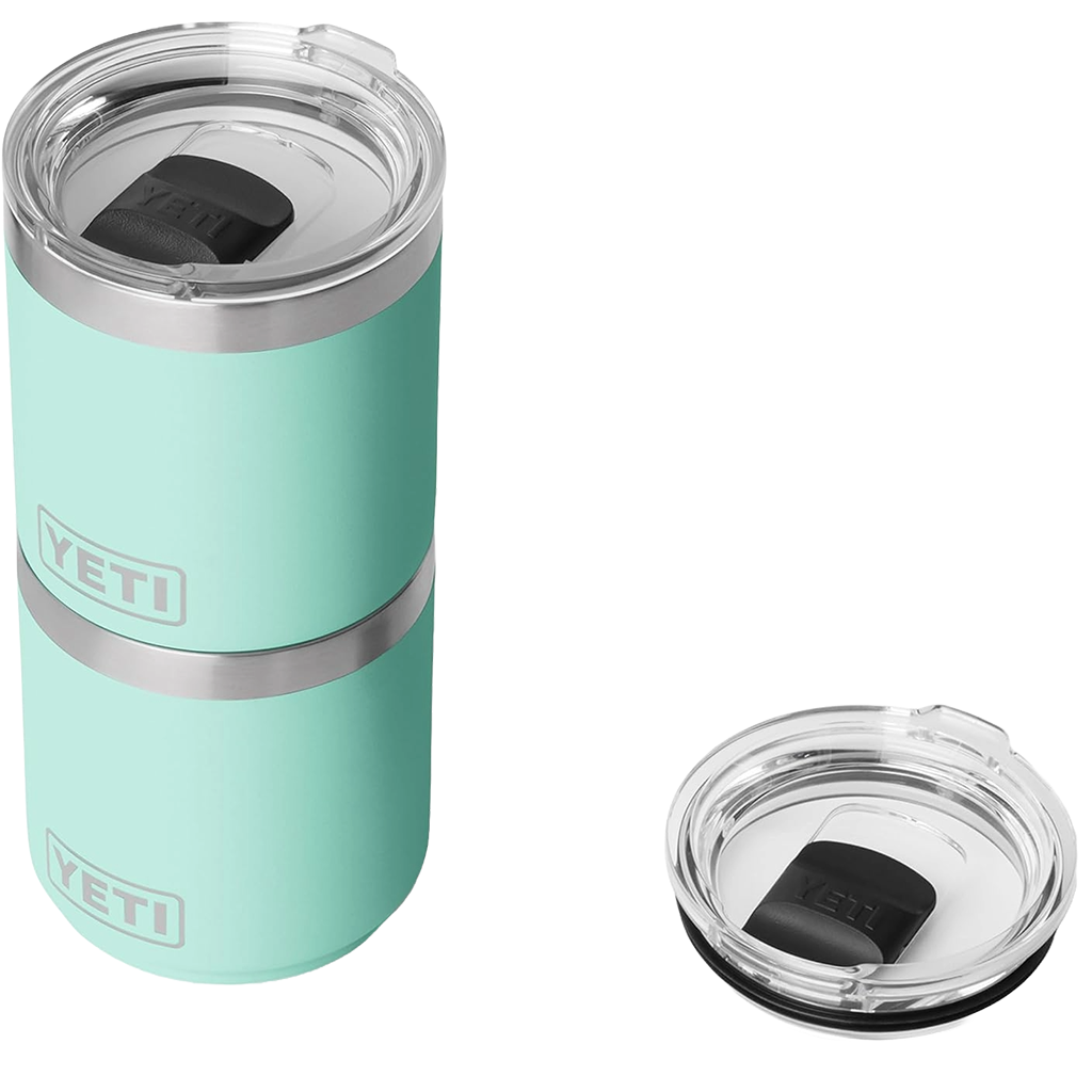 YETI Seafoam Rambler 10 oz Stackable Lowball 2.0 with Durasip Ceramic Lining