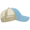 Richardson Columbia Blue/Khaki Garment Washed Trucker