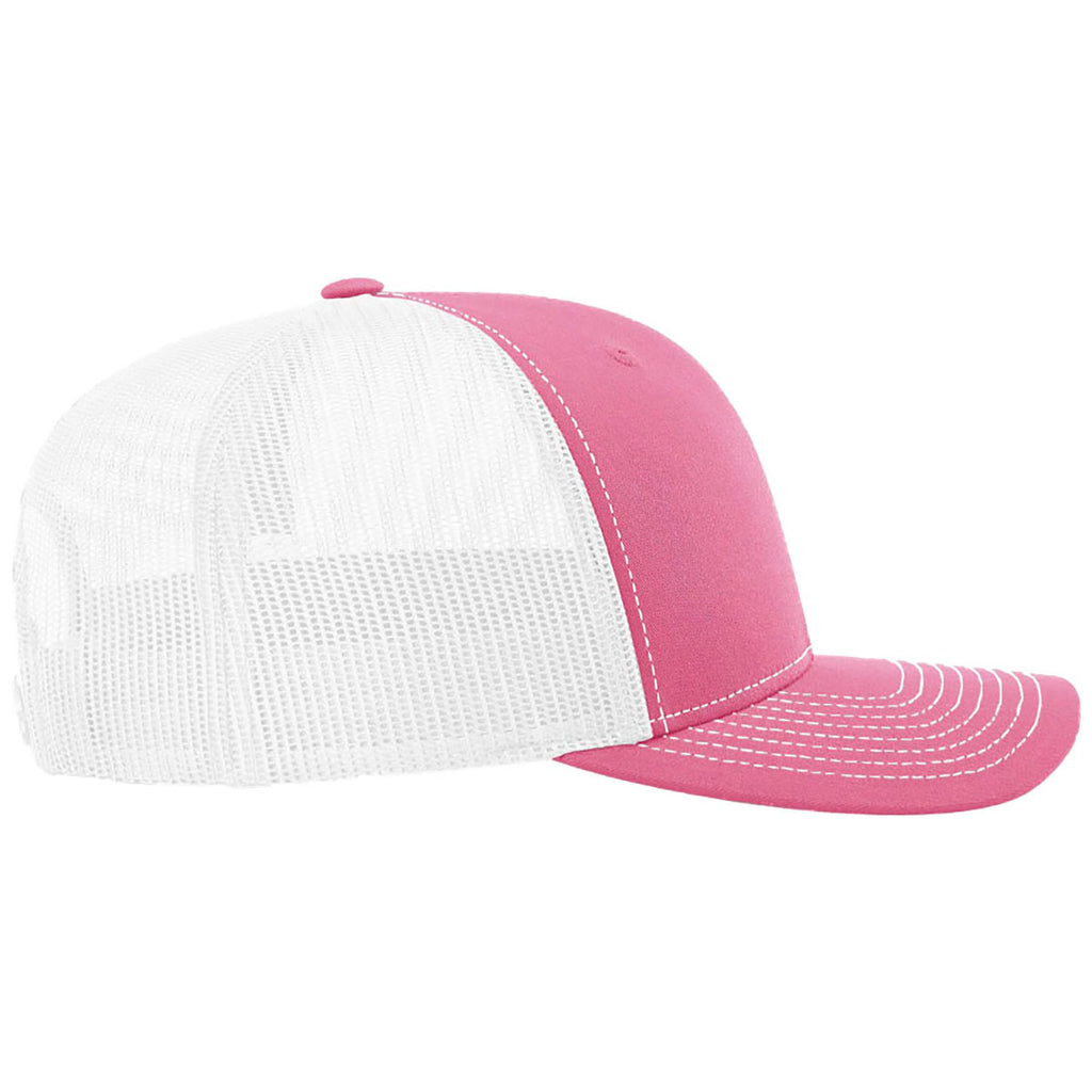 Richardson Hot Pink/White Trucker Cap