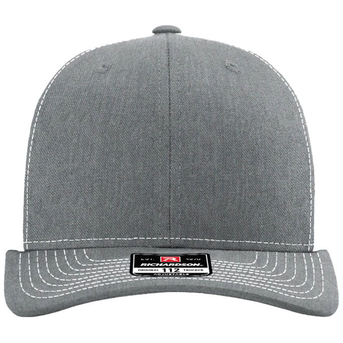 Richardson Heather Grey/White Trucker Cap