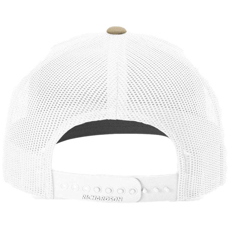 Richardson Khaki/White Trucker Cap