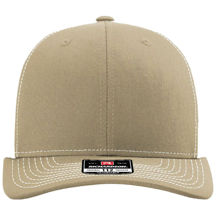 Richardson Khaki/White Trucker Cap