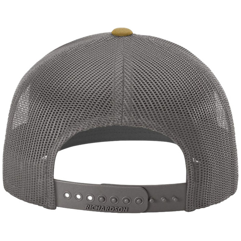 Richardson Mink Beige/Charcoal/Amber Gold Trucker Cap