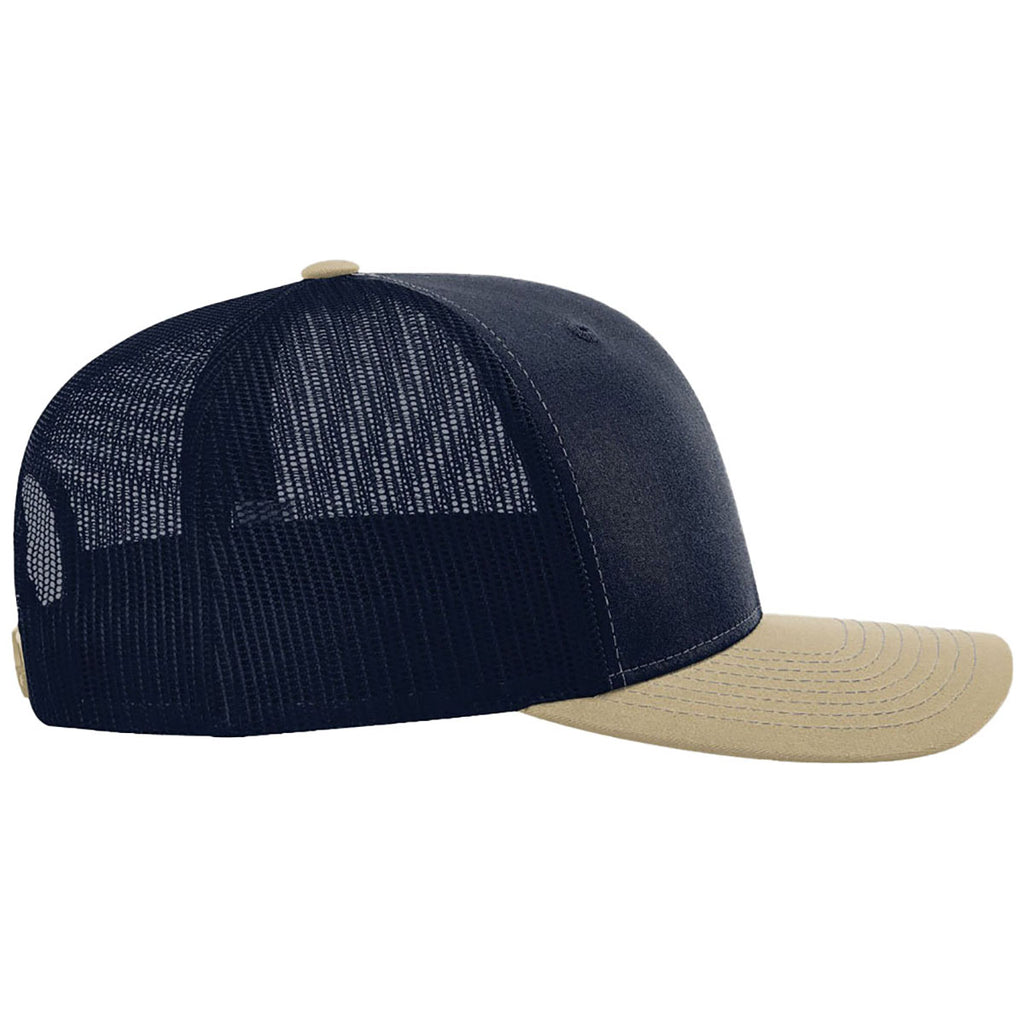 Richardson Navy/Navy/Khaki Trucker Cap