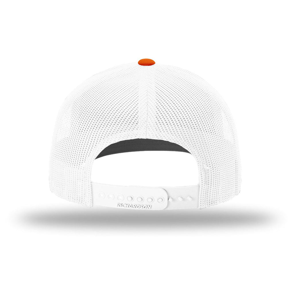 Richardson Orange/White Trucker Cap