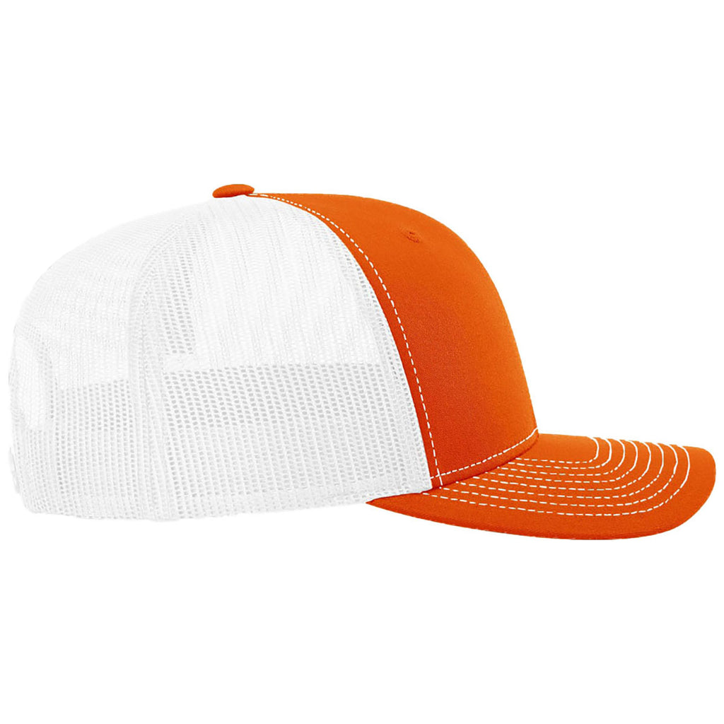 Richardson Orange/White Trucker Cap