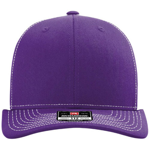 Richardson Purple/White Trucker Cap