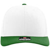 Richardson White/White/Kelly Trucker Cap