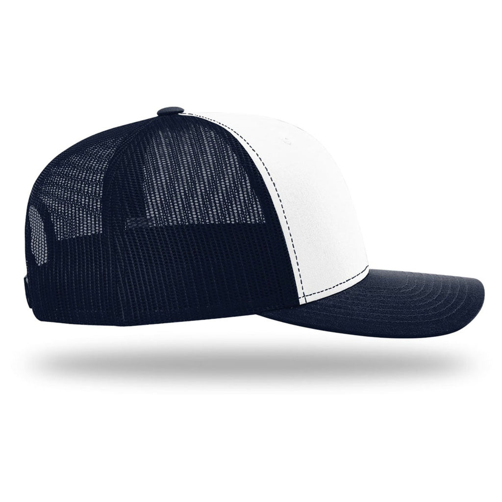 Richardson White/Navy/Navy Trucker Cap