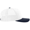 Richardson White/White/Navy Trucker Cap