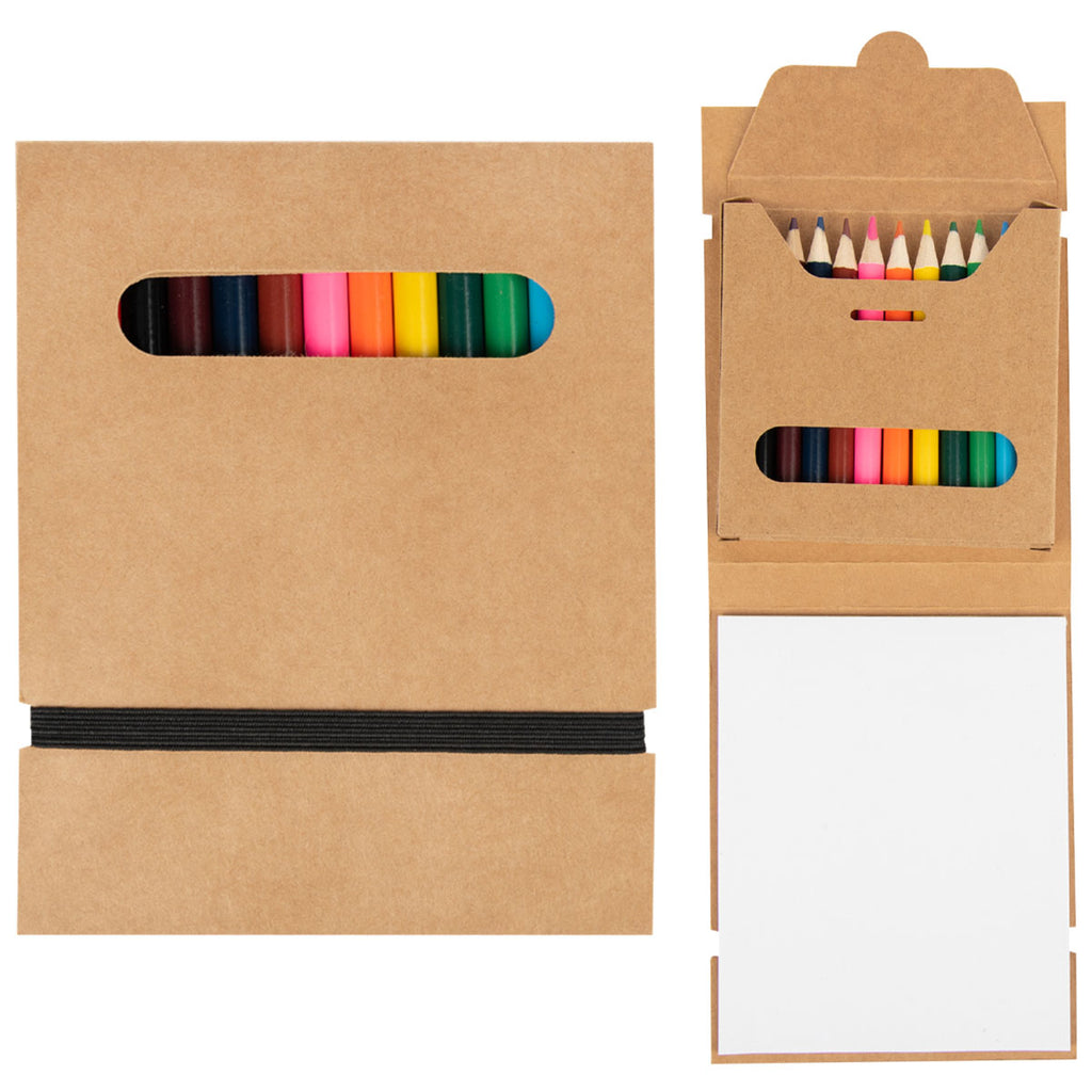 Hit Natural 12-Piece Colored Pencil Set