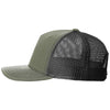 Richardson Loden/Black Five-Panel Trucker