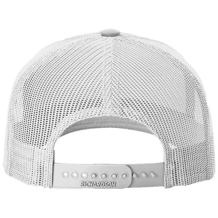 Richardson Mossy Oak Elements Bonefish/Light Grey Printed Five-Panel Trucker