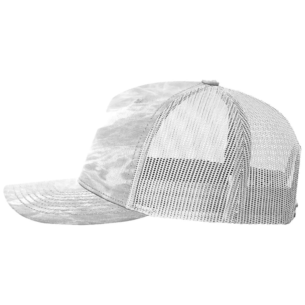 Richardson Mossy Oak Elements Bonefish/Light Grey Printed Five-Panel Trucker
