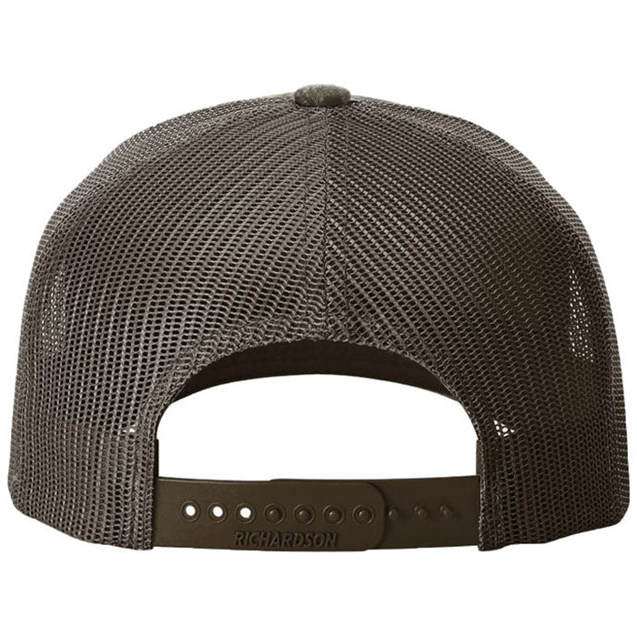 Richardson Realtree Max-1 Xt/Brown Printed Five-Panel Trucker