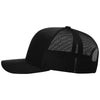 Richardson Black 112+ R-Flex Adjustable Trucker