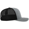 Richardson Heather Grey/Black 112+ R-Flex Adjustable Trucker