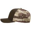Richardson Brown/Desert Camo Printed Mesh Trucker