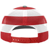 Richardson Heather Grey/Stars Stripes Printed Mesh Trucker