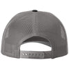 Richardson Black/Charcoal Low Pro Trucker