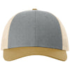 Richardson Heather Grey/Birch/Amber Gold Low Pro Trucker