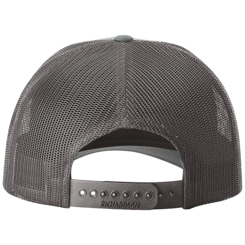 Richardson Heather Grey/Dark Charcoal Low Pro Trucker