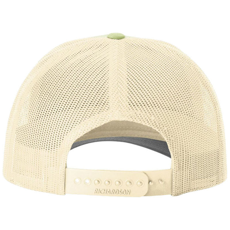 Richardson Patina Green/Birch Low Pro Trucker