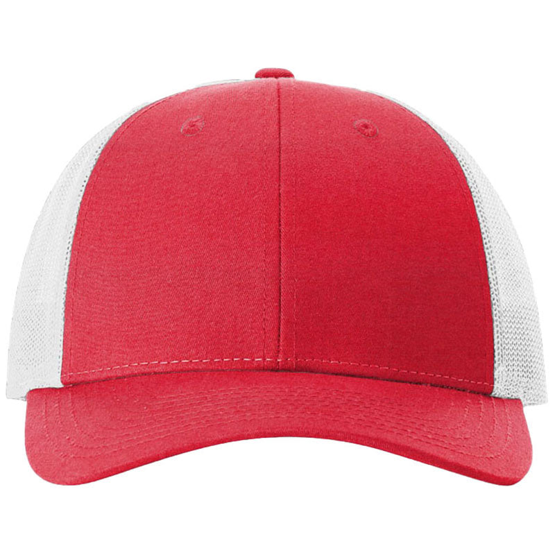 Richardson Red Heather/Light Grey Low Pro Trucker