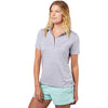 Landway Women's Coastal Blue Cypress Lightweight Performance Polo