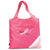 Gemline Peony Pink-Deep Pink Latitudes Foldaway Shopper