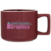 ETS Express Matte Maroon Helio 12oz Ceramic Mug