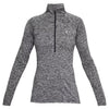 Under Armour Women's Black Tech Twist 1/4 Zip