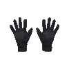 Under Armour Men's Black/Pitch Gray Storm Run Liner Gloves