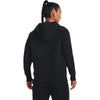 Under Armour Women's Black/White Rival Fleece Hoodie