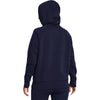 Under Armour Women's Midnight Navy/White Rival Fleece Hoodie