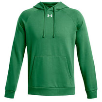 Under Armour Men's Team Kelly Green/White Rival Fleece Hoodie