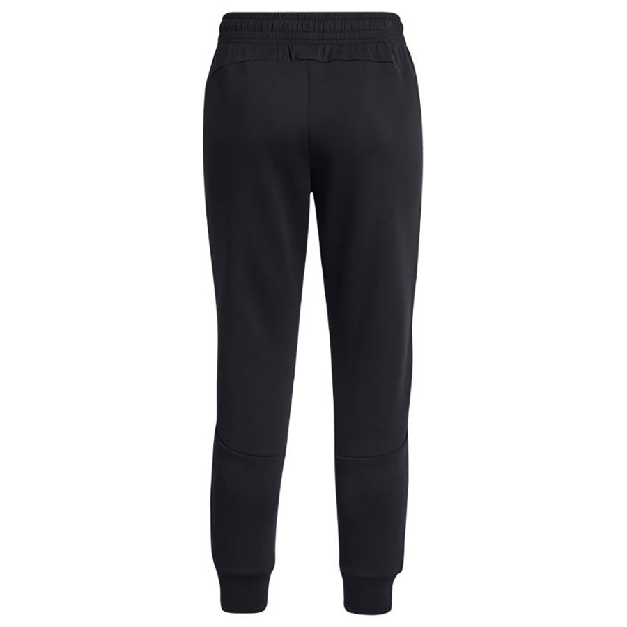 Under Armour Women's Black/Black Unstoppable Fleece Joggers