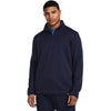 Under Armour Men's Midnight Navy/White Storm Sweaterfleece 1/4 Zip