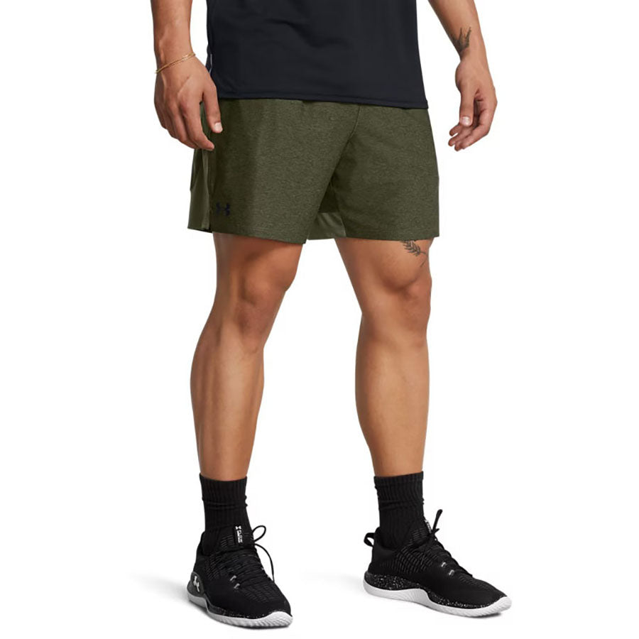 Under Armour Men's Marine Od Green/Marine Od Green/Black Tech Vent 7" Shorts